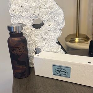 Prada promotional item Brown Camouflage thermos Bottle